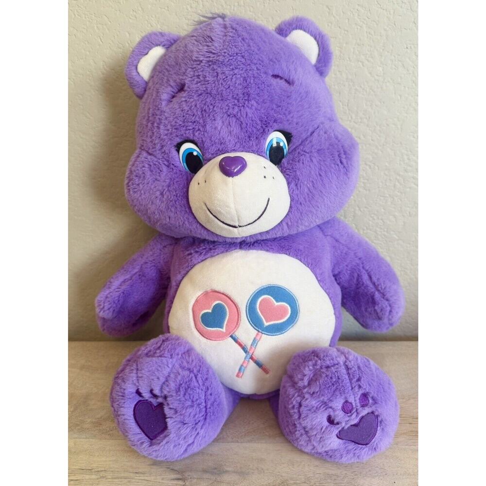 2015 Care Bears Share Bear Plush Just Play 18”